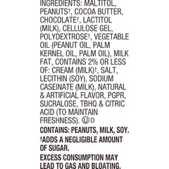 KLUB BULK cups with creamy peanut butter center a satisfying bite without sugar