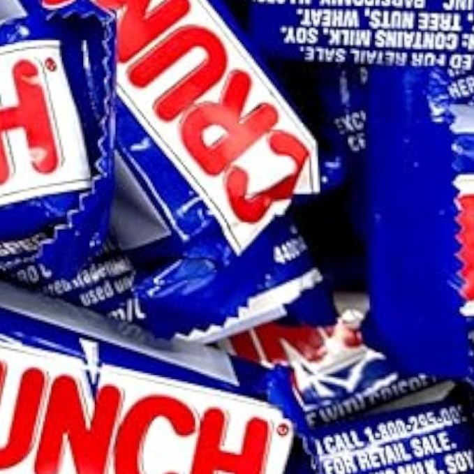 KLUB BULK Crunchy Mini Bars - individually wrapped for fresh, portable snacking and sharing at events