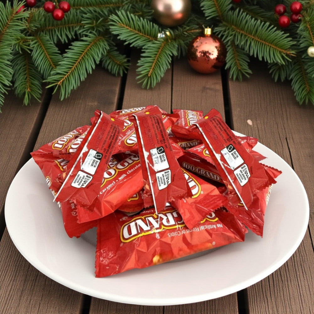 KLUB BULK party favor bars with caramel and crunchy texture
