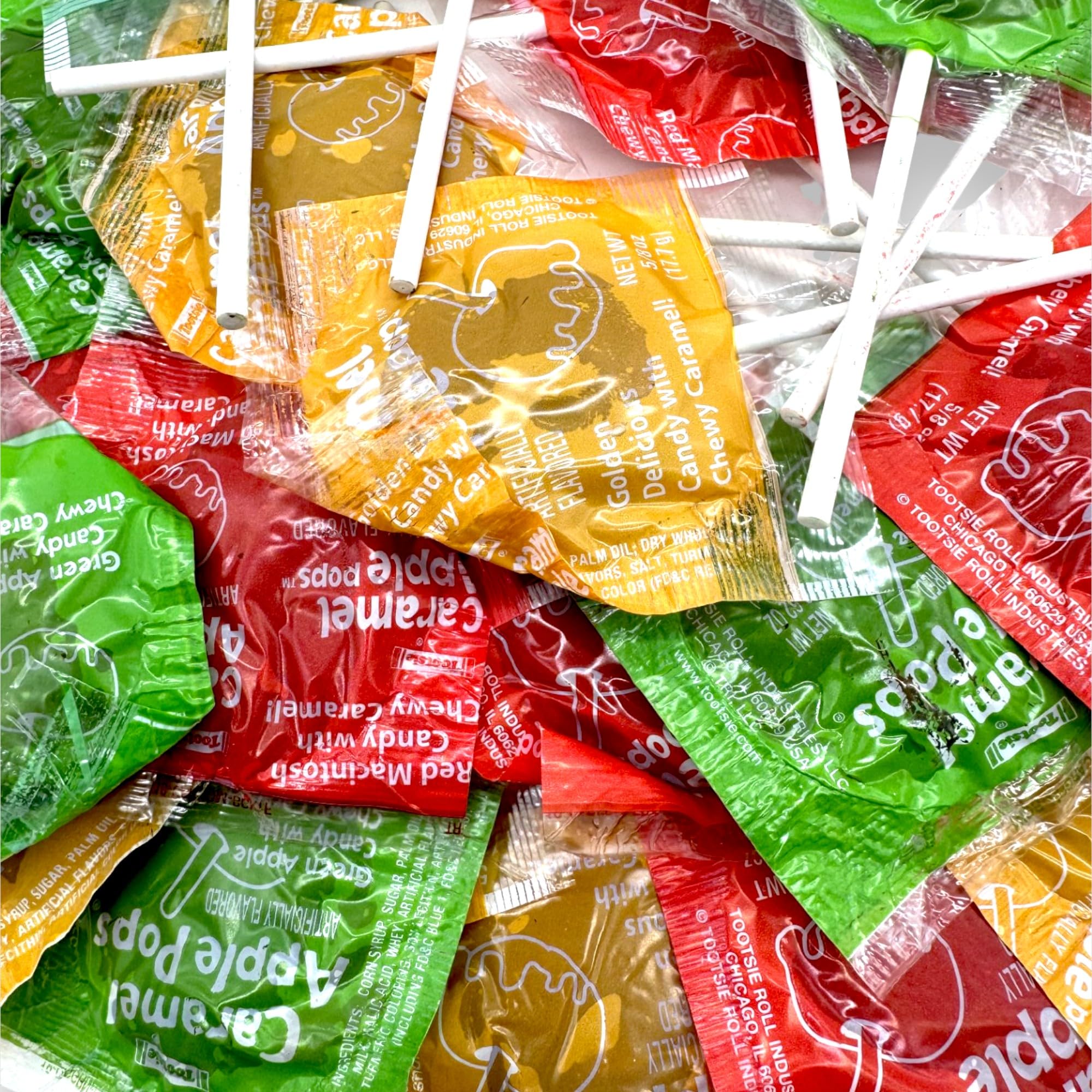 KLUB BULK caramel apple lollipops fall party treats for gatherings
