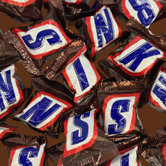 Klub Bulk Fun Size Peanut Nougat bars, perfect party candy for sharing.
