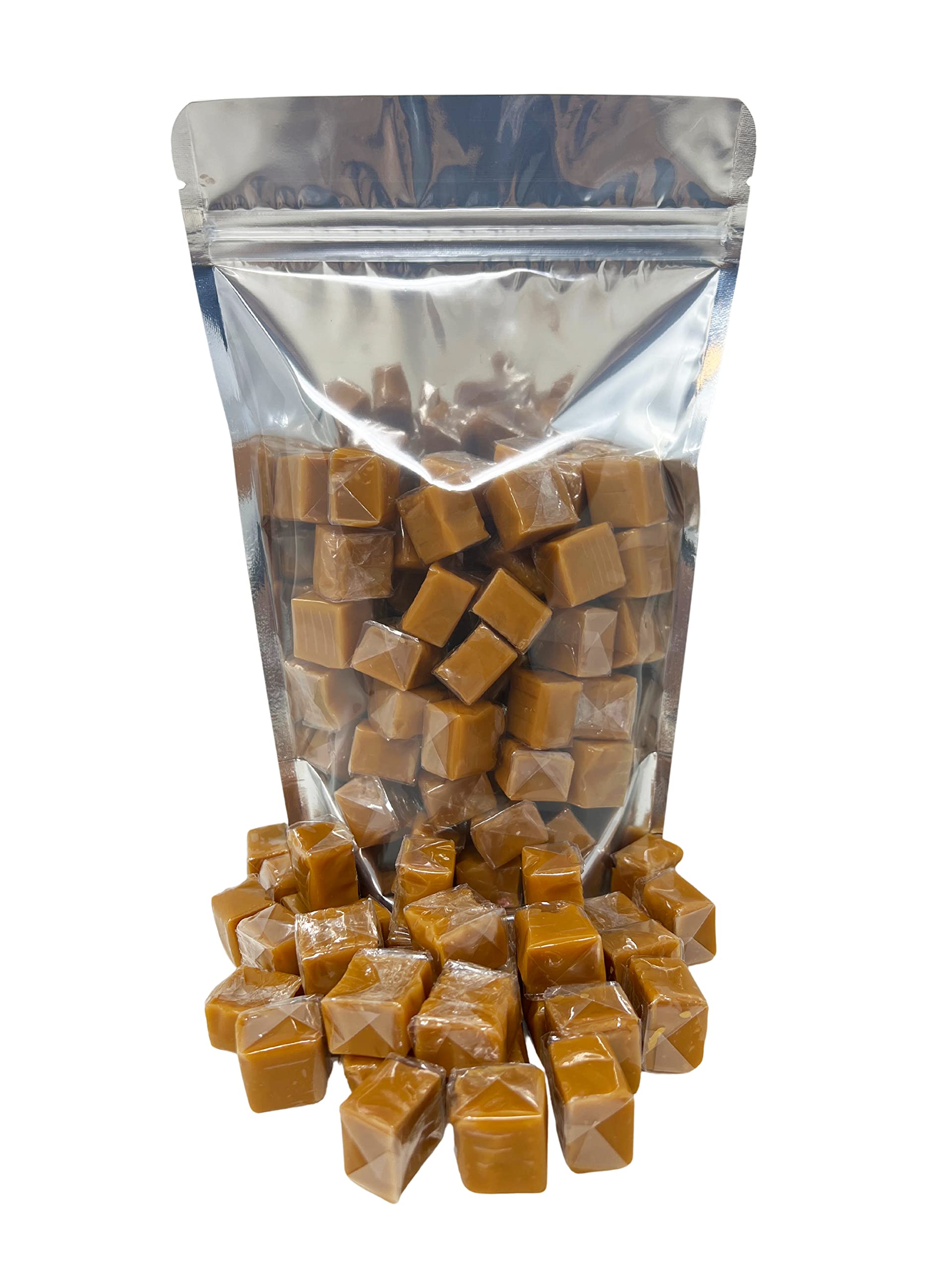 KLUB BULK Gluten-free and peanut-free caramel bites for allergy-aware snacking.