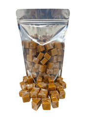 KLUB BULK Gluten-free and peanut-free caramel bites for allergy-aware snacking.