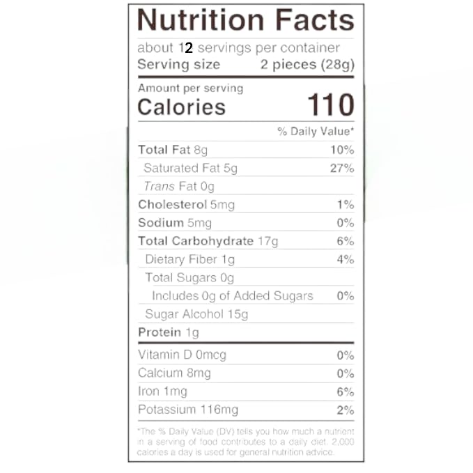 KLUB BULK Gourmet Mint Patties dark chocolate closeup highlights rich cocoa and cool mint.