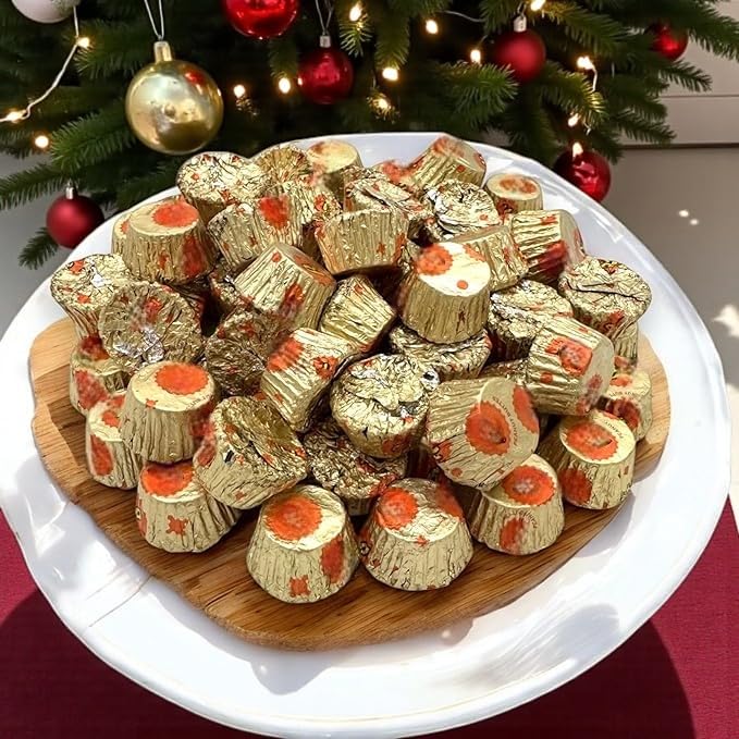KLUB BULK Individually Wrapped Peanut Butter Cups for on the go snacking and display