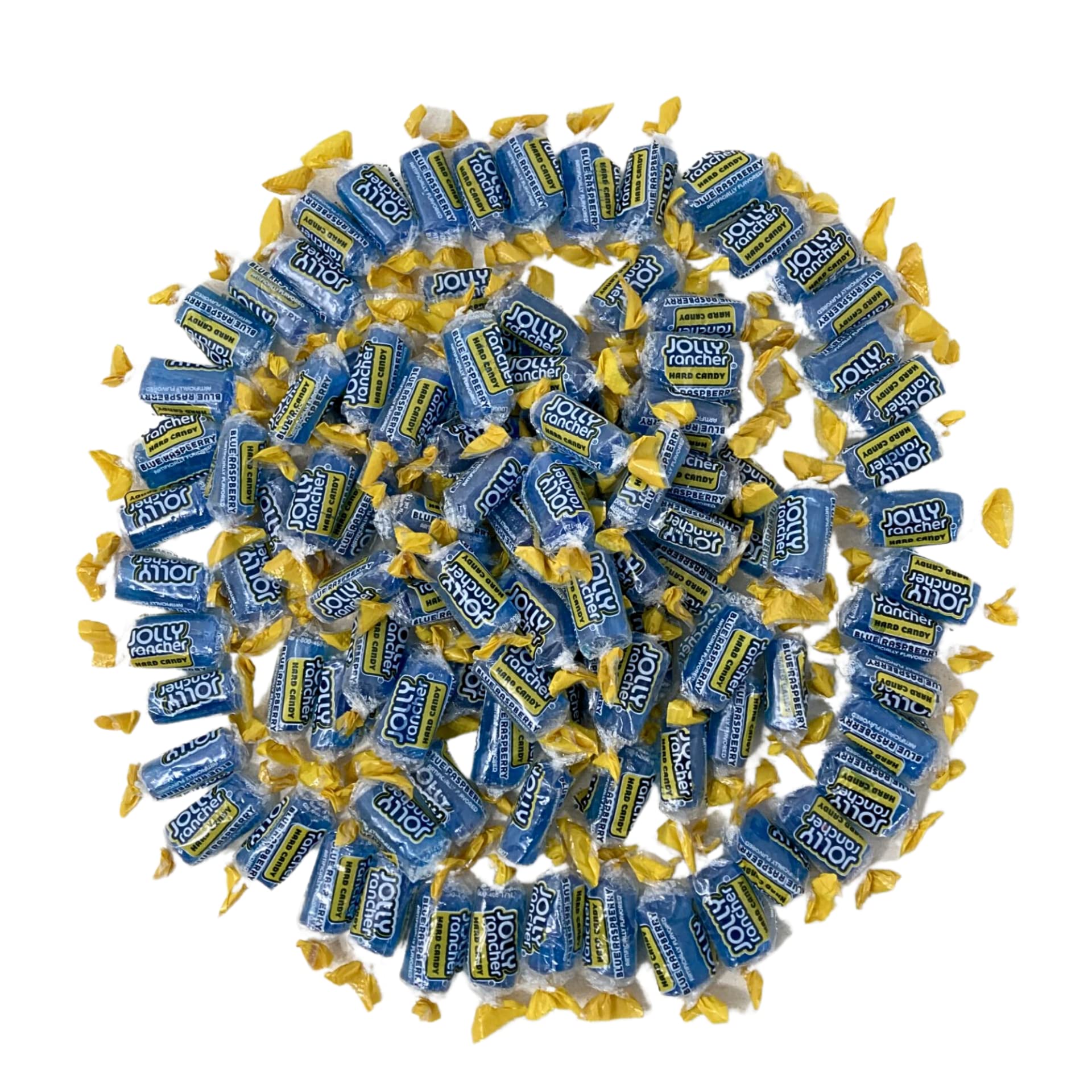KLUB BULK Jolly Ranchers Blue Raspberry bag used for party favors and celebrations