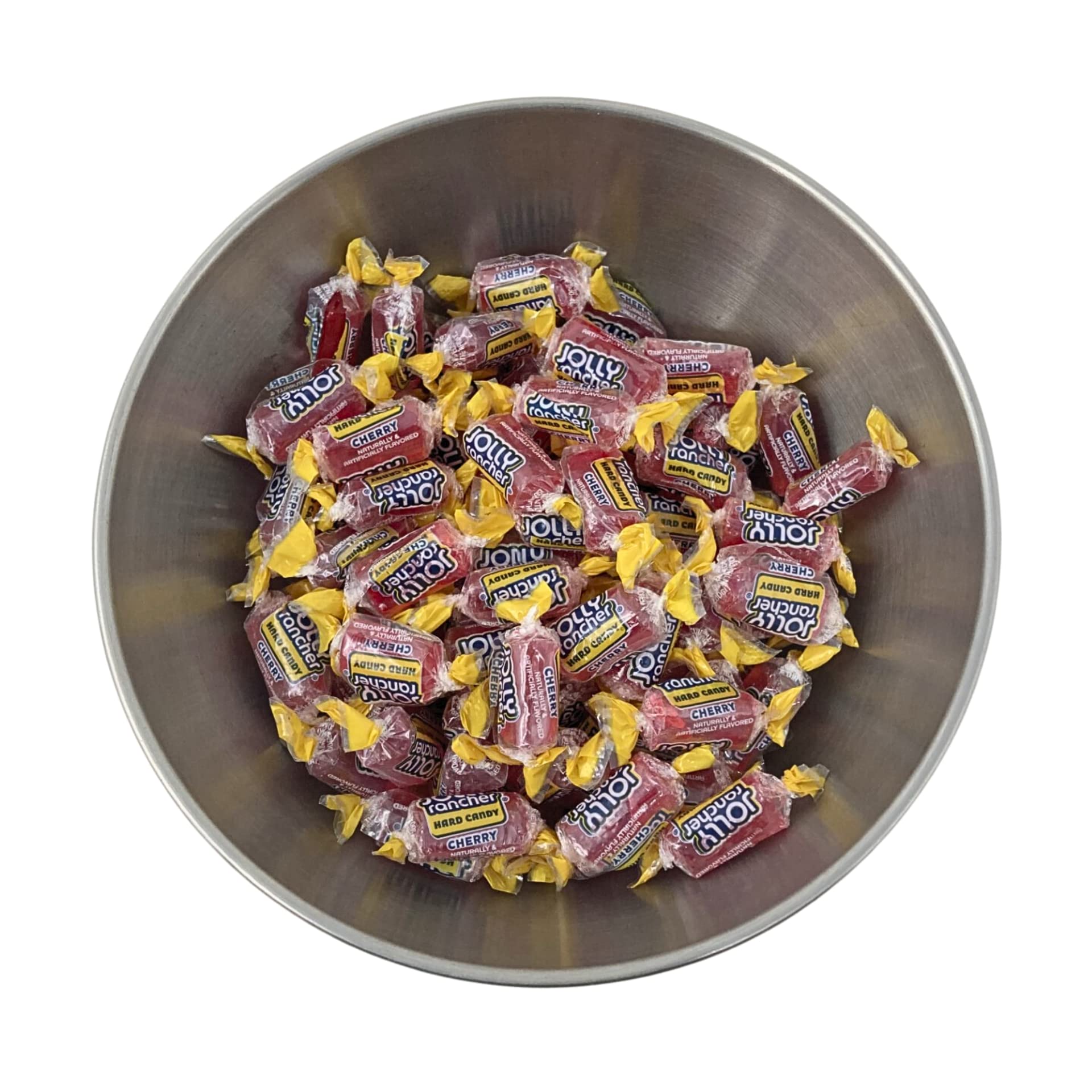 Gift-ready display of KLUB BULK Jolly Ranchers Cherry candy.