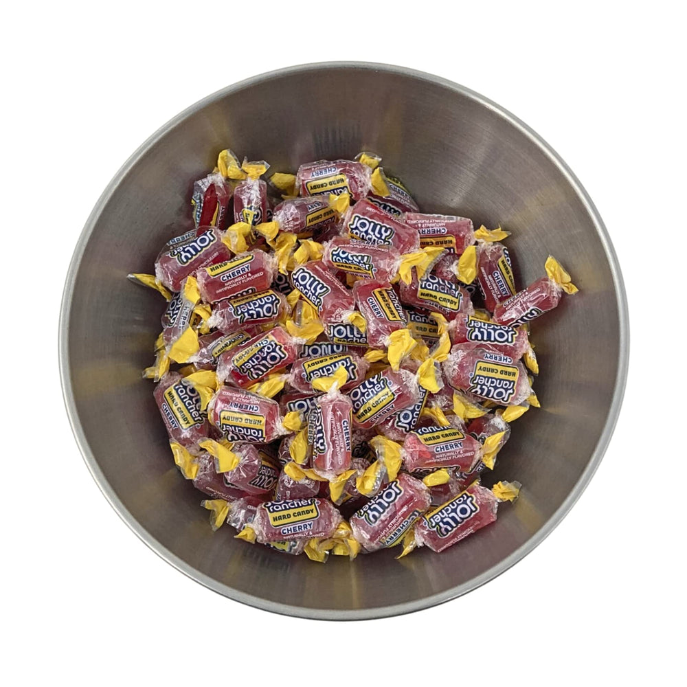 Gift-ready display of KLUB BULK Jolly Ranchers Cherry candy.