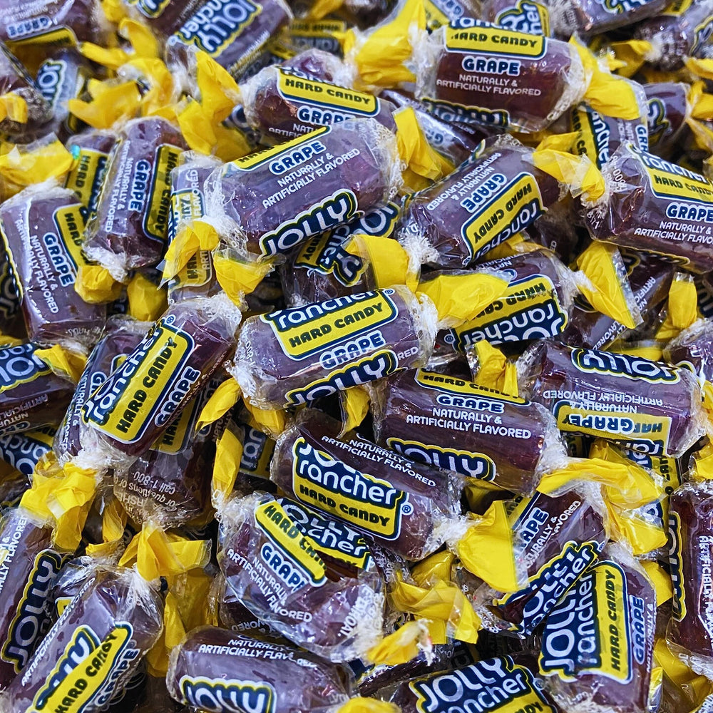 KLUB BULK Jolly Ranchers grape treats, perfect for party favors and celebrations.