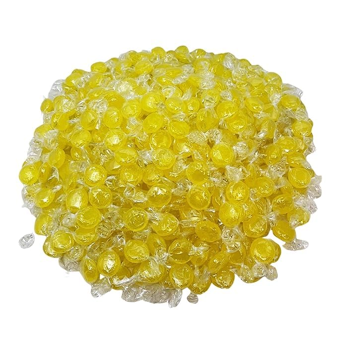 KLUB BULK Lemon Drops closeup, bright citrus sweetness without added sugar.