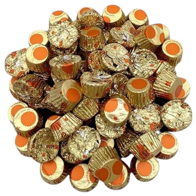 KLUB BULK Milk Chocolate Miniature Peanut Butter Cups 24oz pack for entertaining and party favors