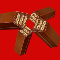 KLUB BULK milk chocolate wafers individually wrapped for tidy snacking between activities.