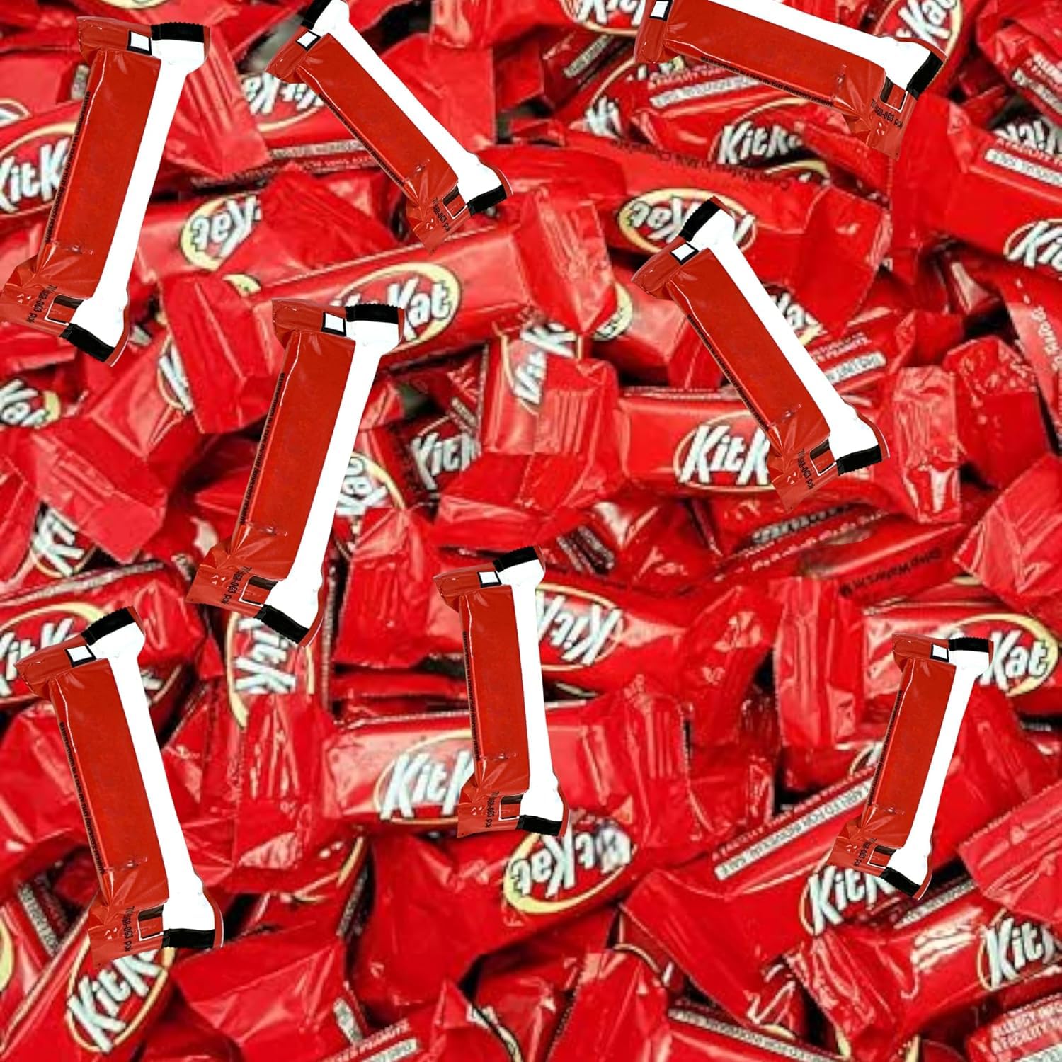 KLUB BULK mini chocolate wafer bars in a pack, ideal for sharing and on-the-go snacking.