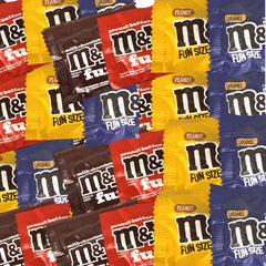 KLUB BULK MM assorted mini packs milk chocolate peanut caramel peanut butter—perfect for sharing at parties.