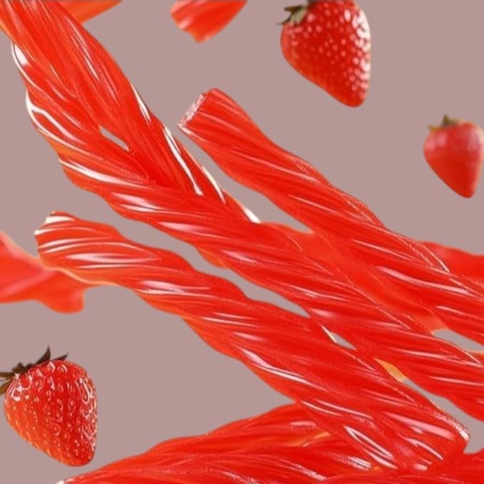 Travel-friendly KLUB BULK licorice twists for a convenient movie night snack
