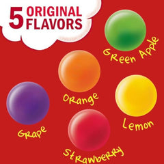 KLUB BULK Skitle coated fruit chews close-up with glossy shells.