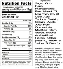 KLUB BULK Str Burst individually wrapped candies, ideal for easy portioning at parties and gatherings.