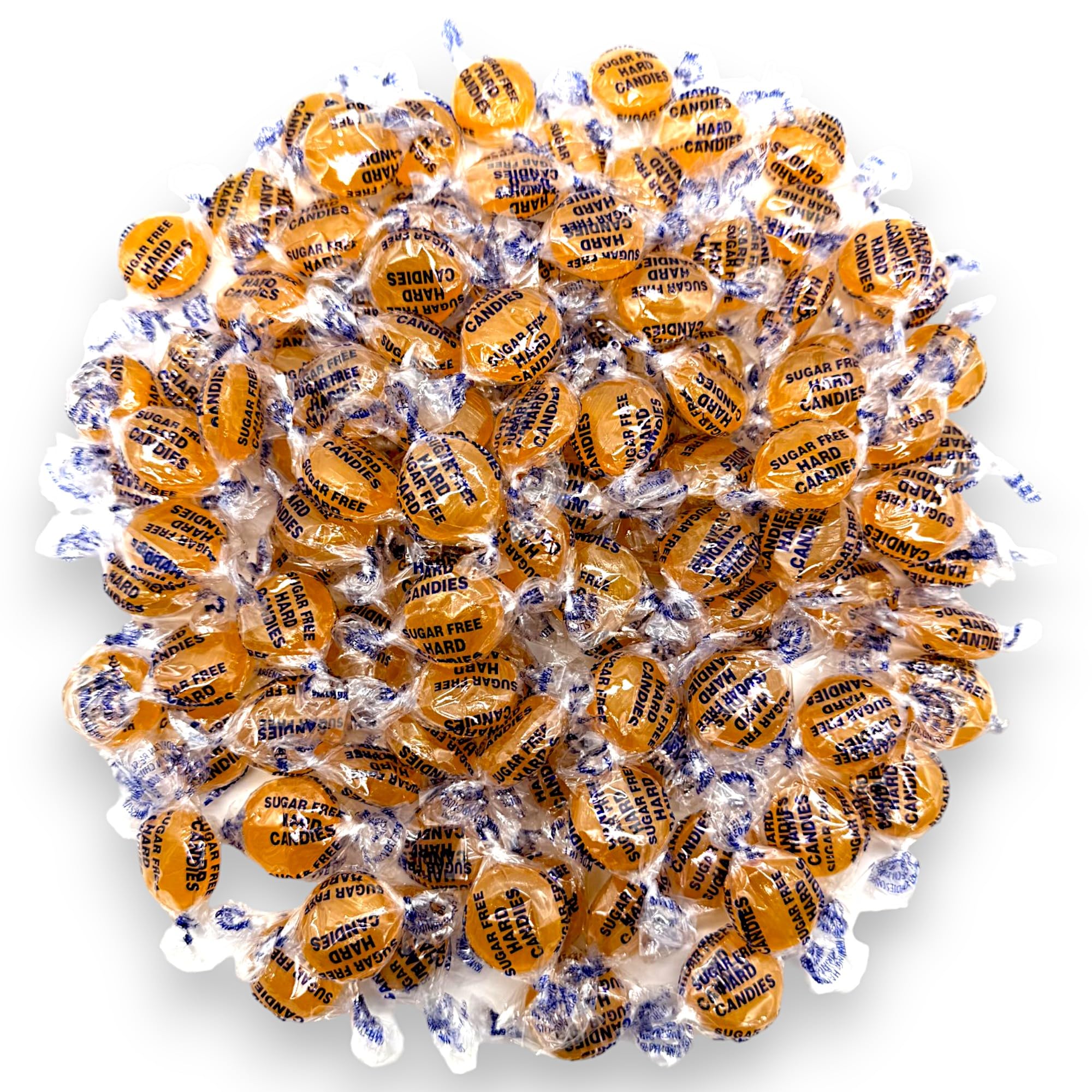 KLUB BULK sugar-free butterscotch bag shows keto-friendly indulgence