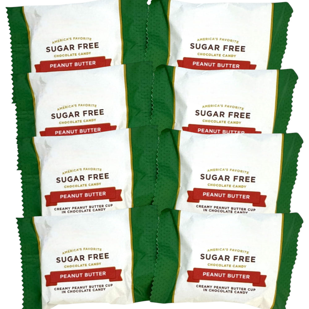 KLUB BULK sugar-free chocolate peanut butter cup delight close-up showing creamy texture for guilt-free snack.