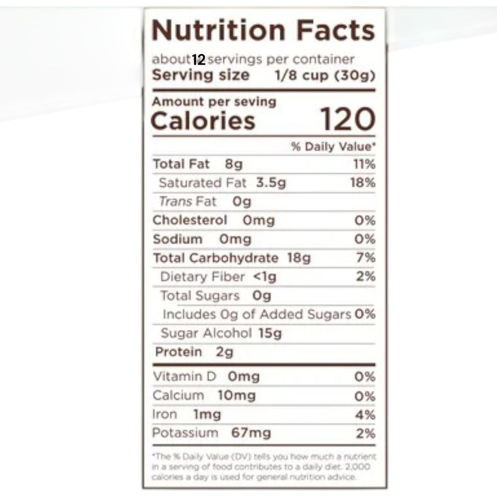 KLUB BULK Sugar Free Chocolate Peanut Gems closeup crunch showing chocolate and peanut texture