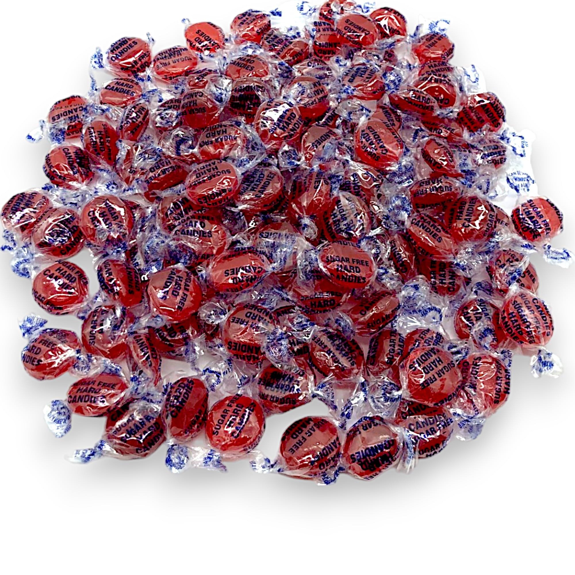 KLUB BULK sugar free cinnamon hard candy close-up showing bold flavor and zero sugar