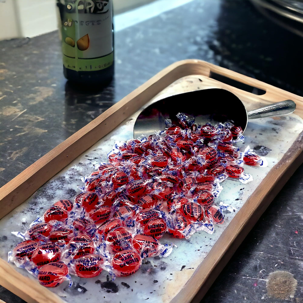 Individually wrapped pieces preserve freshness and portability