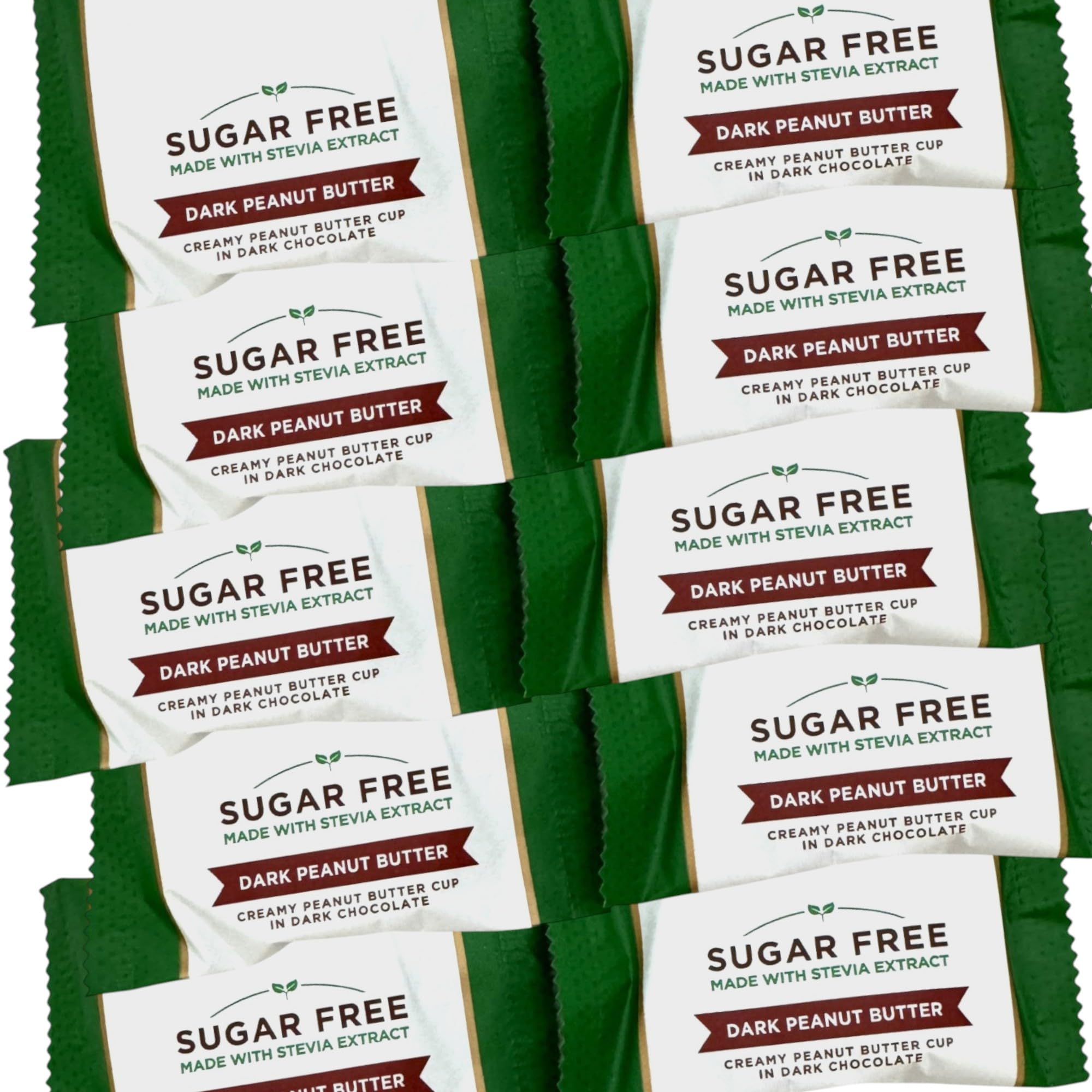 KLUB BULK sugar-free dark chocolate peanut butter cup delight packaging showcases premium indulgence