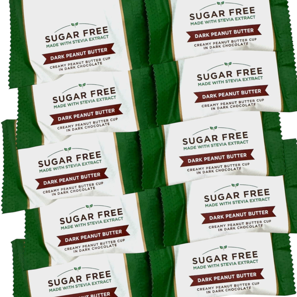 KLUB BULK sugar-free dark chocolate peanut butter cup delight packaging showcases premium indulgence