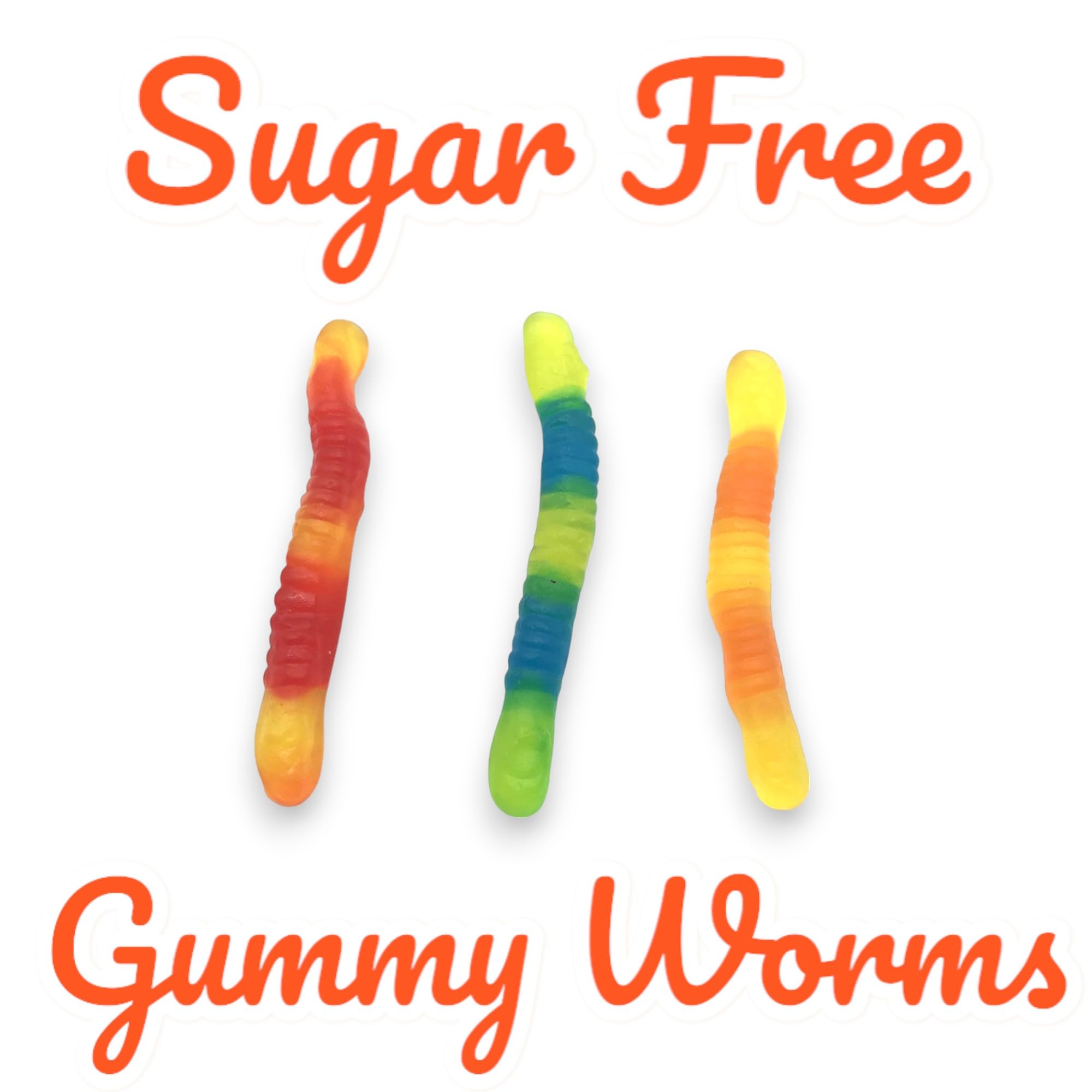 KLUB BULK Sugar-Free Gummi Worms candy bar buffet serving display
