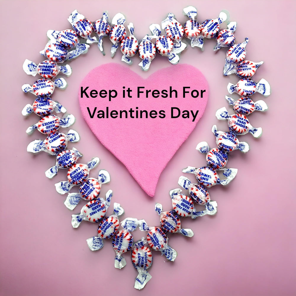 KLUB BULK Sugar Free Peppermint Starlight mint aroma captured in a close shot