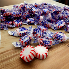 KLUB BULK Sugar Free Peppermint Starlight individually wrapped for fresh breath on the run