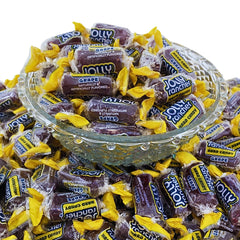 KLUB BULK three-pound grape candy bag, bulk packaging ideal for events.