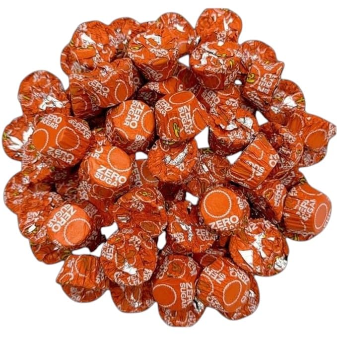KLUB BULK zero sugar chocolate peanut butter cups in bulk pack for sugar-free snacking