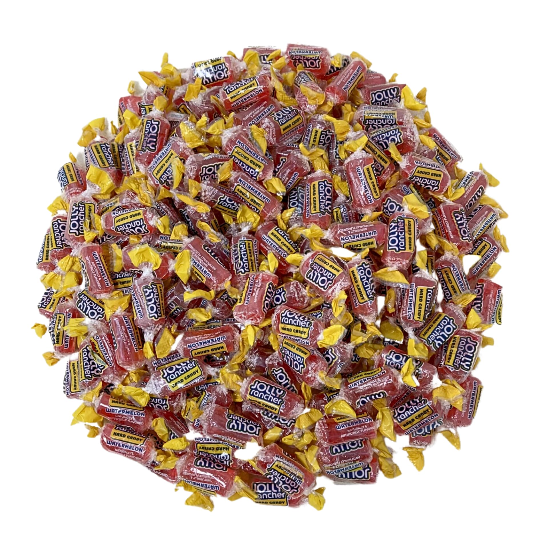 KLUB BULK Jolly Ranchers Watermelon bag showing individually wrapped candies for fresh snacking and sharing