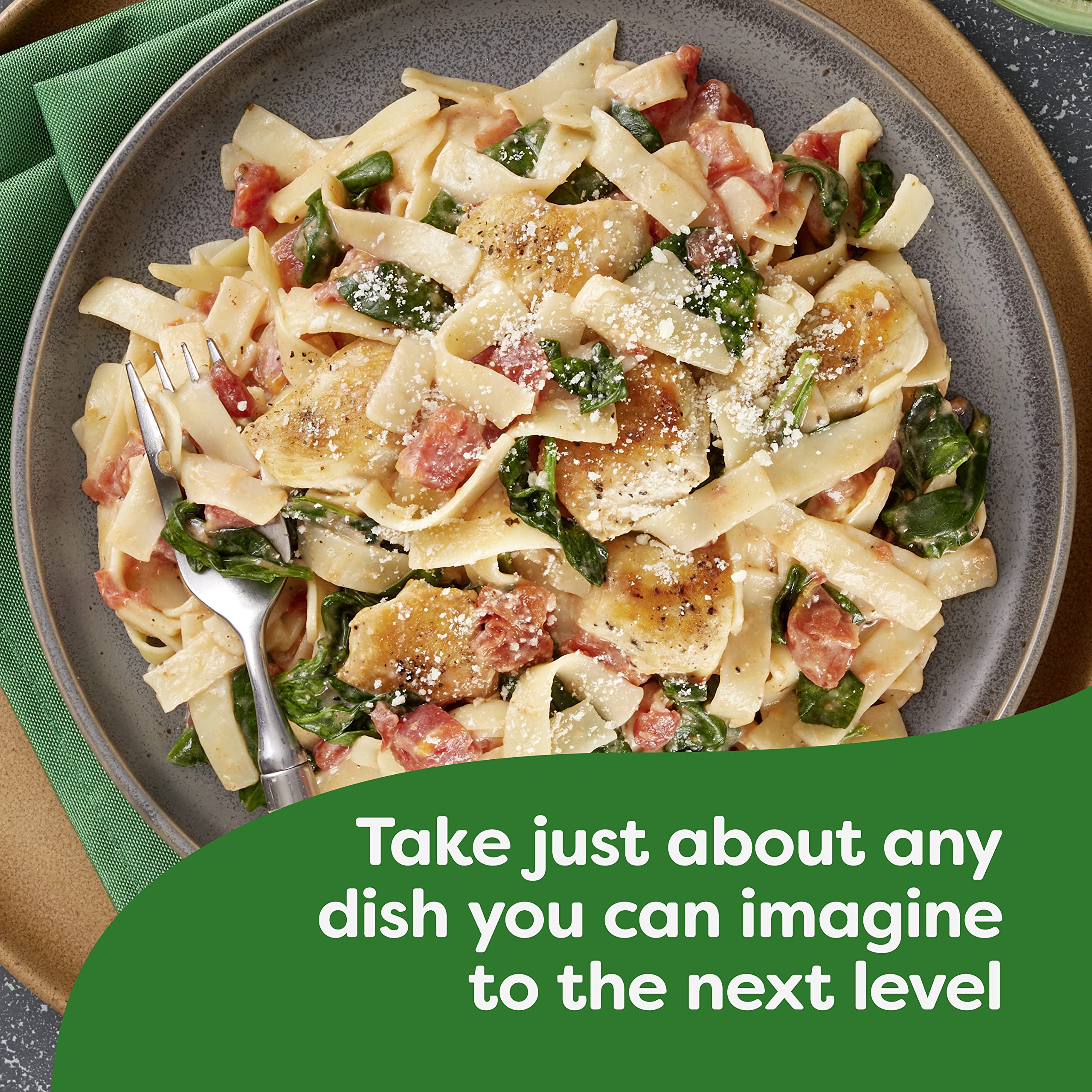 Knorr Alfredo Sauce Mix ingredients label noting no artificial flavors.