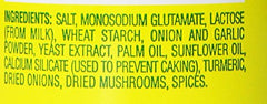Knorr Aromat Seasoning label detail highlights heritage and usage versatility.