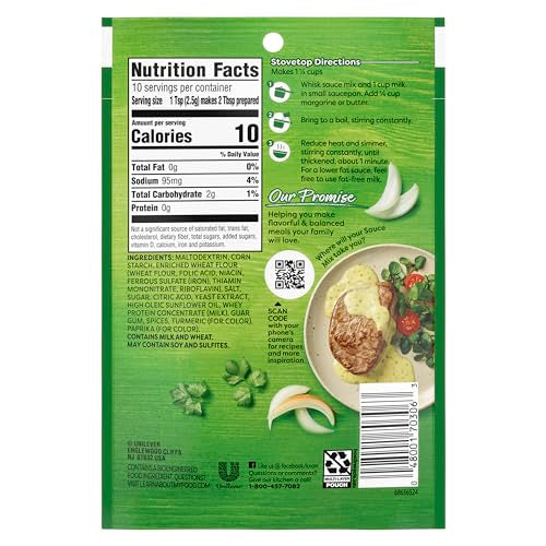 Knorr Bearnaise sauce over roasted vegetables for a savory side.