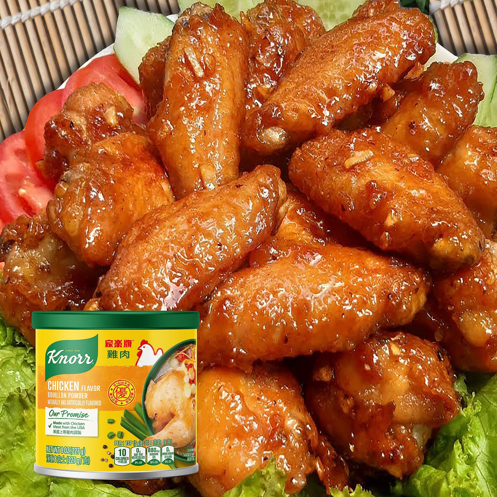 Knorr Chicken Broth Mix finished dish with rich chicken flavor.