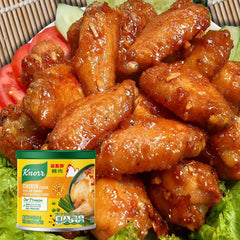 Knorr Chicken Broth Mix finished dish with rich chicken flavor.