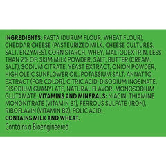 Knorr Cheesy Cheddar Rotini prepared in a microwave, fast and easy