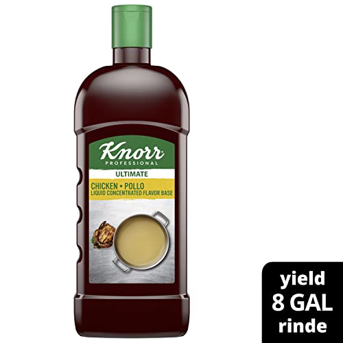 Knorr Chicken Base gluten-free label signaling a safe menu option
