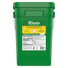 Knorr Chicken Bouillon granulated base – hero shot of powder dissolving for quick, savory stock.