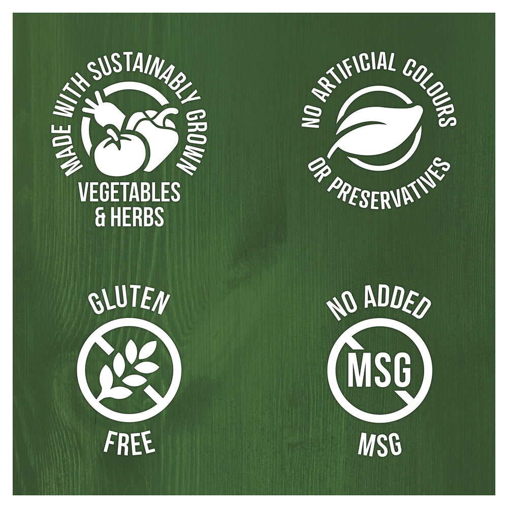 Knorr label detail with ingredients and serving ideas