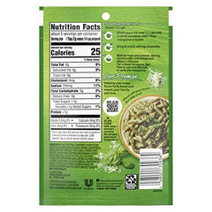 Knorr Creamy Pesto basil leaves closeup showing fresh herbs
