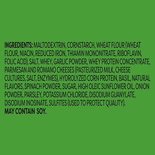 Knorr Creamy Pesto parmesan grated on top for finishing touch