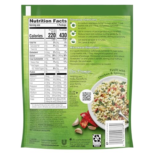 Knorr Four Cheese Pasta Sides cooked pasta shows creamy texture