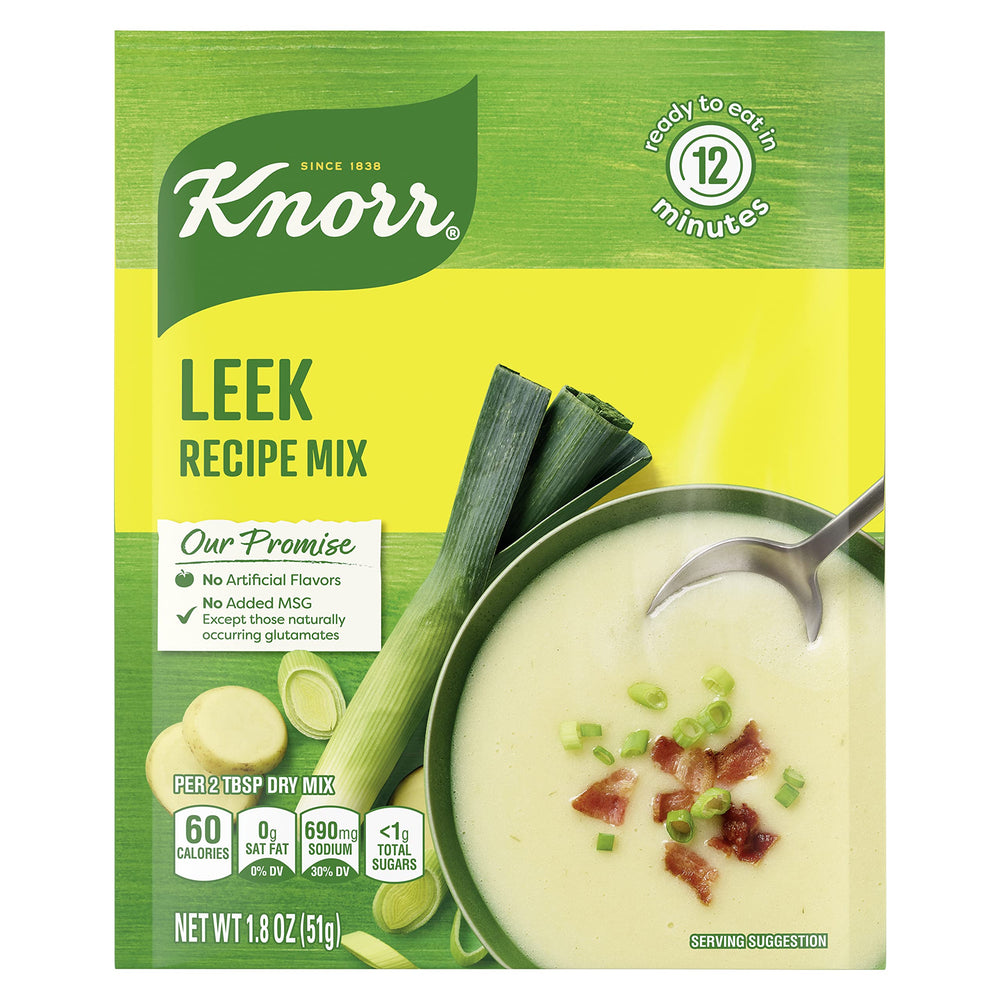 Knorr Leek Soup Mix 1-8oz Pack adds quick flavor to soups
