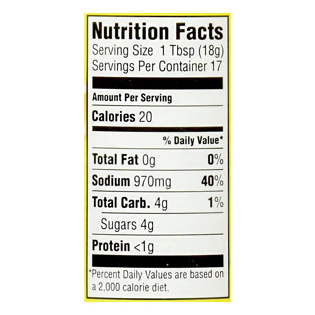 Knorr Liquid Seasoning Original label close-up aids pantry recognition