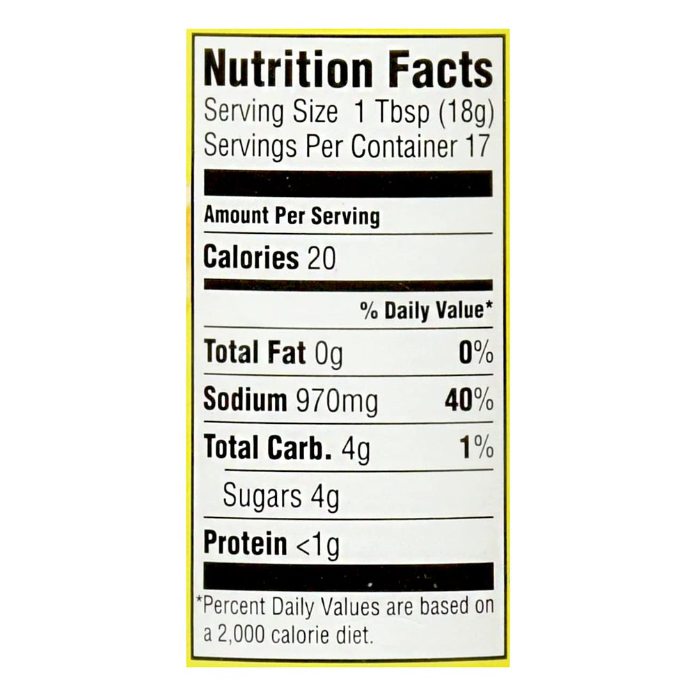 Knorr Liquid Seasoning Original label close-up aids pantry recognition