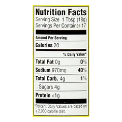 Knorr Liquid Seasoning Original label close-up aids pantry recognition